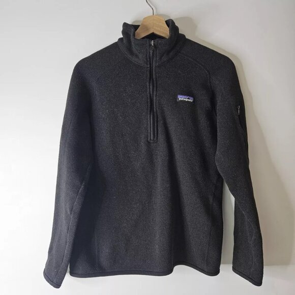 Patagonia Women's Black Full-Zip Sweater - Picture 2 of 9